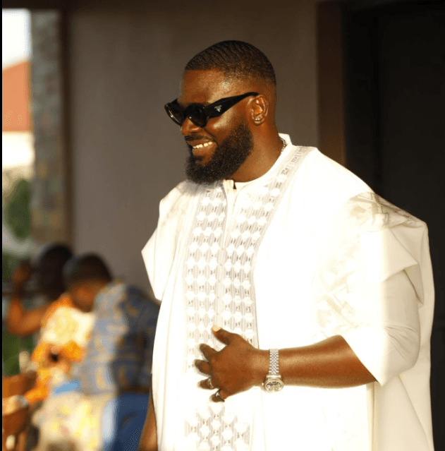 Acheampong — fashion designer at work